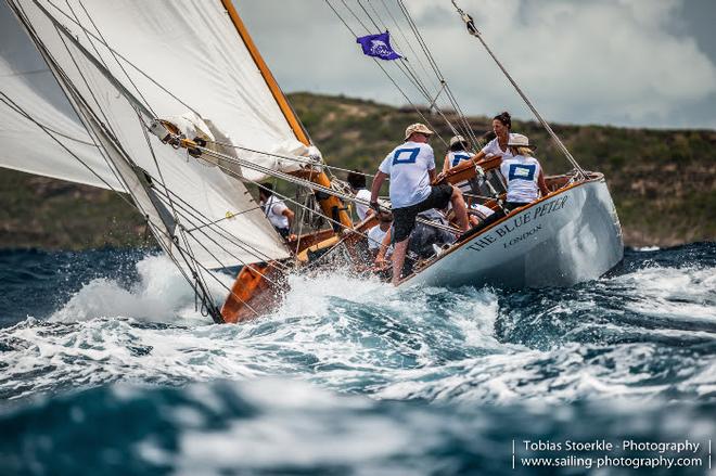 Classic race - 2015 Antigua Classic Yacht Regatta © Tobias Stoerkle